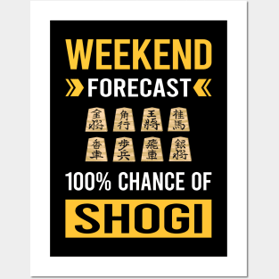 Weekend Forecast Shogi Posters and Art